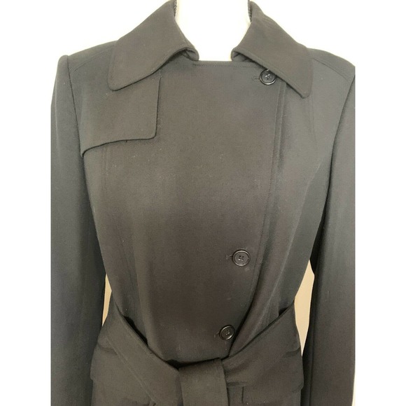 Ann Taylor Blazer Military Style Black - Picture 3 of 9